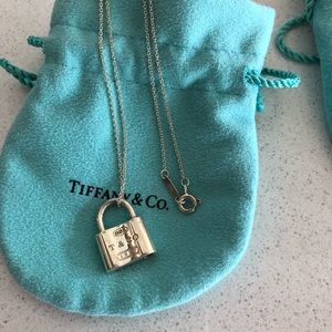 Tiffany & Co. lock necklace